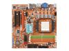 ABIT A-N78HD - Motherboard - micro ATX - GeForce 8200 - Socket AM2+ - UDMA133, Serial ATA-300 (RAID) - Gigabit Ethernet - FireWire - video - High Definition Audio (8-channel)