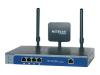 NETGEAR ProSafe Wireless-N VPN Firewall SRXN3205 - Wireless router + 4-port switch - EN, Fast EN, Gigabit EN, 802.11b, 802.11a, 802.11g, 802.11n (draft 2.0)