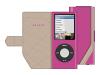 Belkin Leather Folio Case for iPod nano - Case for digital player - leather - pink - iPod nano (4G)