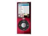 Belkin Remix Metal - Case for digital player - metal, acrylic - red - iPod nano (4G)