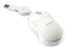 Dicota Spirit Optical USB Notebook mouse - Mouse - optical - 3 button(s) - wired - USB - white