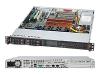 Supermicro SC111 T-560CB - Rack-mountable - 1U - extended ATX - SATA/SAS - hot-swap - power supply 560 Watt - black