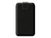 Belkin Leather Pull-Tab Holster for iPod touch (2nd Gen) - Holster bag for digital player - leather - black - iPod touch (2G)