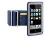 Belkin Sport Armband Plus with FastFit - Arm pack for digital player - yellow, navy blue - iPod touch (2G)