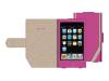 Belkin Leather Folio Case - Case for digital player - leather - pink - iPod touch (2G)