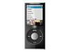 Belkin Remix Metal - Case for digital player - metal, acrylic - black - iPod nano (4G)