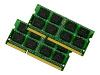 OCZ Dual Channel Kit - Memory - 2 GB ( 2 x 1 GB ) - SO DIMM 204-pin - DDR3 - 1066 MHz / PC3-8500 - CL8 - 1.5 V - unbuffered