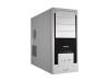 Gigabyte Setto 1000 GZ-AX1CBS-SNS - Tower - ATX - no power supply - silver - USB/FireWire/Audio