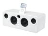 Fireant fa-002w - Portable speakers with digital player dock for iPod - 20 Watt (Total) - 2-way - white