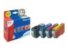Pelikan Promo Pack P16 - Print cartridge ( replaces Canon CLI-8C, Canon CLI-8M, Canon CLI-8Y, Canon PGI 5Bk ) - 1 x black, yellow, cyan, magenta
