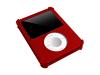 Frogz nanowrapz - Case for digital player - silicone - Ruby Red - iPod nano (3G)