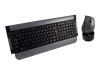 Sweex Wireless Slimline Keyboard & Laser Mouse Set - Keyboard - wireless - RF - 103 keys - mouse - US