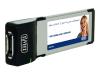 Sweex 1 Port External SATA II Express Card - Storage controller - eSATA-300 - 300 MBps - ExpressCard/34