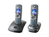 Panasonic KX TG8302NEM - Cordless phone w/ caller ID - DECT\GAP + 1 additional handset(s)