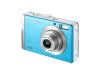 Samsung L201 - Digital camera - compact - 10.2 Mpix - optical zoom: 3 x - supported memory: MMC, SD, SDHC, MMCplus - blue
