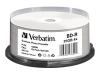 Verbatim - 25 x BD-R - 25 GB ( 135min ) 4x - printable surface - spindle - storage media