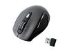 Gigabyte GM-M7700 - Mouse - laser - 6 button(s) - wireless - 2.4 GHz - USB wireless receiver - noble black