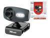 Trust 2 Megapixel Deluxe Autofocus Webcam WB-8600R - Web camera - colour - audio - Hi-Speed USB
