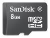 SanDisk - Flash memory card - 8 GB - Class 2 - microSDHC