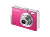 Samsung L201 - Digital camera - compact - 10.2 Mpix - optical zoom: 3 x - supported memory: MMC, SD, SDHC, MMCplus - pink