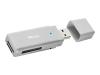 Trust Mini Card Reader for Mac - Card reader ( Memory Stick, MMC, SD, TransFlash, microSD, MS Micro ) - Hi-Speed USB