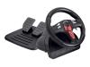 Trust Vibration Feedback Steering Wheel PC-PS2-PS3 GM-3400 - Wheel and pedals set - 12 button(s) - Sony PlayStation 2, PC, Sony PlayStation 3