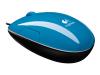 Logitech LS1 Laser Mouse - Mouse - laser - wired - USB - acqua blue