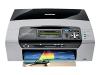 Brother DCP 585CW - Multifunction ( printer / copier / scanner ) - colour - ink-jet - copying (up to): 22 ppm (mono) / 20 ppm (colour) - printing (up to): 33 ppm (mono) / 27 ppm (colour) - 100 sheets - Hi-Speed USB, 10/100 Base-TX, 802.11b, 802.11g, USB host