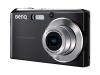 BenQ DC E1050 - Digital camera - compact - 10.0 Mpix - optical zoom: 3 x - supported memory: SD, SDHC - metallic grey