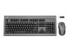 Trust Comfortline Wireless Deskset - Keyboard - wireless - 2.4 GHz - mouse - USB wireless receiver