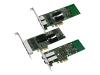 Intel Gigabit EF Dual Port Server Adapter - Network adapter - PCI Express 2.0 x4 low profile - Gigabit EN - 1000Base-SX - 2 ports (pack of 5 )