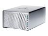 Iomega UltraMax Plus Hard Drive - Hard drive array - 1 TB - 2 bays ( SATA-300 ) - 2 x HD 500 GB - FireWire 800, Hi-Speed USB, Serial ATA-300, FireWire 400 (external)