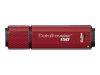 Kingston DataTraveler 150 - USB flash drive - 64 GB - Hi-Speed USB - black, red