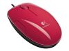 Logitech LS1 Laser Mouse - Mouse - laser - wired - USB - pink