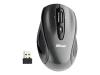 Trust Laser Mini Mouse Carbon Edition MI-7760Cp - Mouse - laser - wireless - 2.4 GHz - USB wireless receiver
