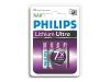 Philips Lithium Ultra FR03LB4A - Battery 4 x AAA type Li