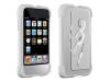 DLO Jam Jacket with Earphone Management - Case for digital player - silicone - clear - iPod touch (2G)
