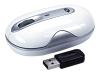 Conceptronic Lounge CLLMTRL24S Stylish Wireless 2.4 GHz Laser Mouse - Mouse - laser - 3 button(s) - wireless - 2.4 GHz - USB wireless receiver - silver