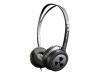 Ifrogz Earpollution Toxix - Headphones ( ear-cup ) - silver