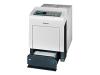 Kyocera FS-C5200DN - Printer - colour - duplex - laser - Legal, A4 - 600 dpi x 600 dpi - up to 21 ppm (mono) / up to 21 ppm (colour) - capacity: 650 sheets - USB, 10/100Base-TX, direct print USB