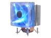 Akasa Blue Aurora AK-966BL - Processor cooler - ( Socket 775 ) - aluminium with copper base - blue