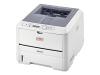 OKI B430d - Printer - B/W - duplex - LED - Legal, A4 - 1200 dpi x 1200 dpi - up to 28 ppm - capacity: 300 sheets - parallel, USB