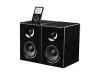 Fireant fa-001b - Speaker system with digital player dock for iPod - 20 Watt (Total) - 2-way - black