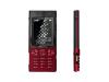Sony Ericsson T700 - Cellular phone with two digital cameras / digital player / FM radio - WCDMA (UMTS) / GSM - black on red