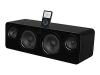 Fireant fa-003B - Portable speakers with digital player dock for iPod - 55 Watt (Total) - 2-way - black
