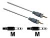 Philips SWA4536W - Audio cable - mini-phone stereo 3.5 mm  (M) - mini-phone stereo 3.5 mm  (M) - 3 m - shielded