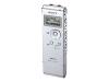 Sony ICD-UX71 - Digital voice recorder - flash 1 GB - WMA, MP3 - silver