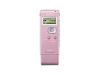 Sony ICD-UX71F - Digital voice recorder with radio - flash 1 GB - WMA, MP3 - pink