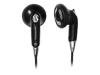 Panasonic RP HJ237 - Headphones ( ear-bud ) - black, matt silver
