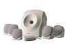 Philips A 2.600 - PC multimedia home theatre speaker system - 50 Watt - white